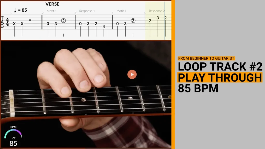 Thumbnail for full play through of loop track 2 at 85 BPM