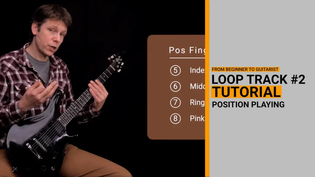 Thumbnail for video guitar lesson on position playing in loop track 2
